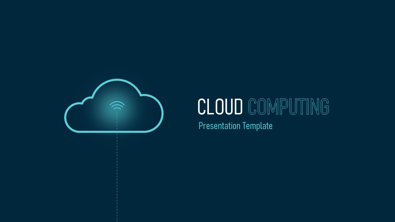 Cloud Computing Ppt Template 4113