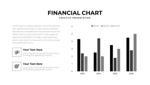 financnial chart slide