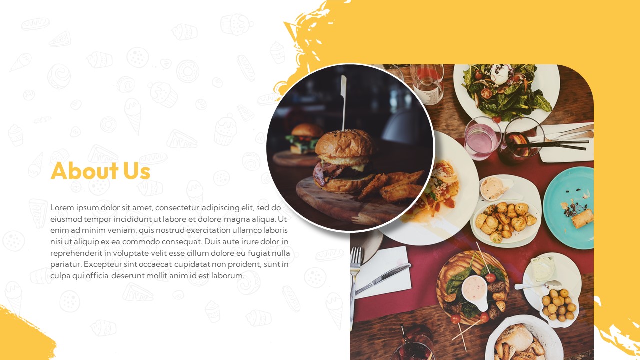 Restaurant PowerPoint Slide Templates SlideBazaar