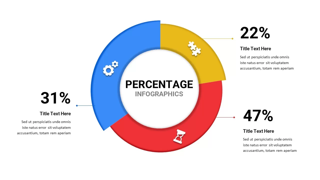 infographic percentage template