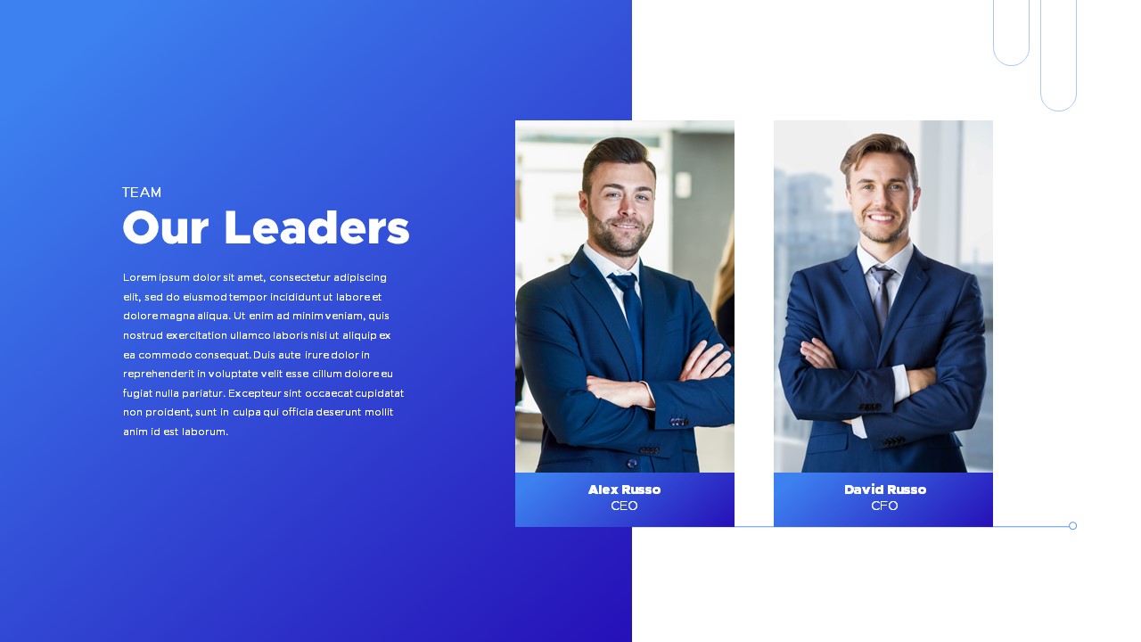 Blue PowerPoint Template Blue PowerPoint Template