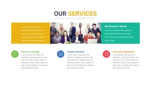 our services slide