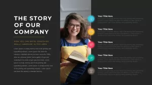 our story ppt template