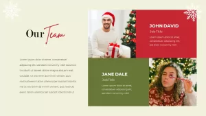 our-team-christmas-theme-template