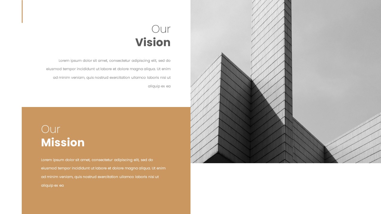 Architecture PowerPoint Template | Portfolio Presentation Layout