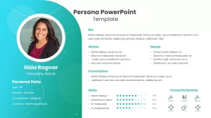 Persona PowerPoint Template for Presentations