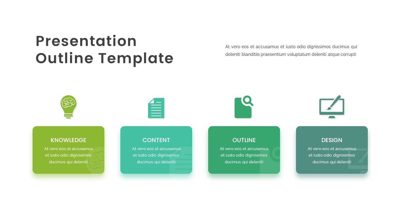 Presentation Outline Template SlideBazaar