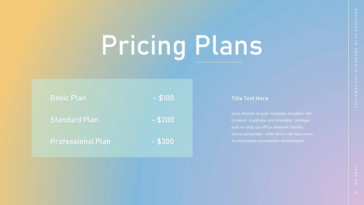 pricing-plan-template