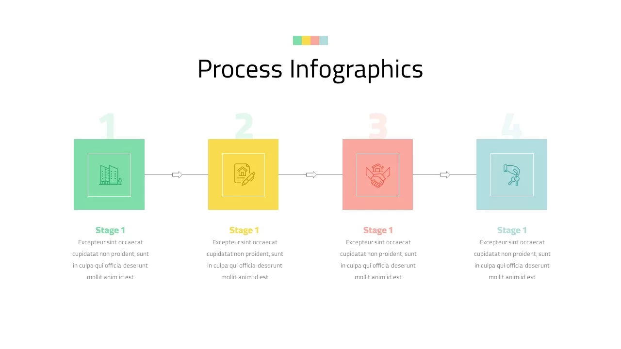 process-infographics-presentation-template