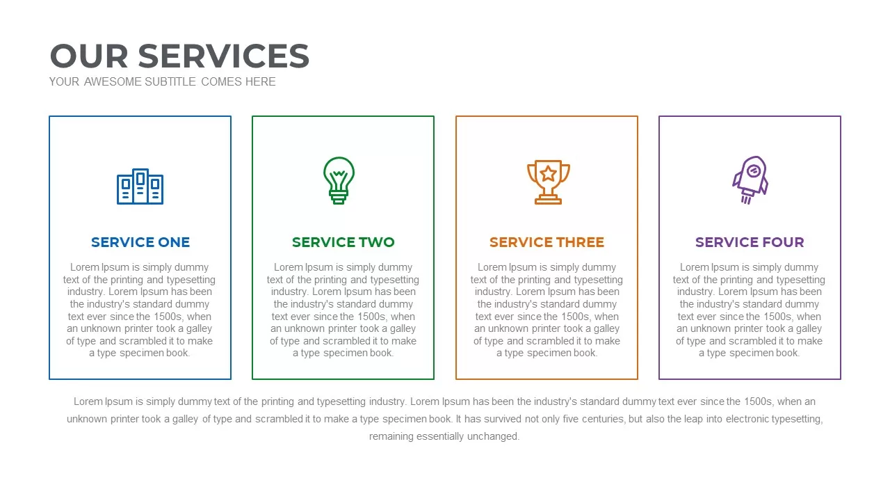 services slide