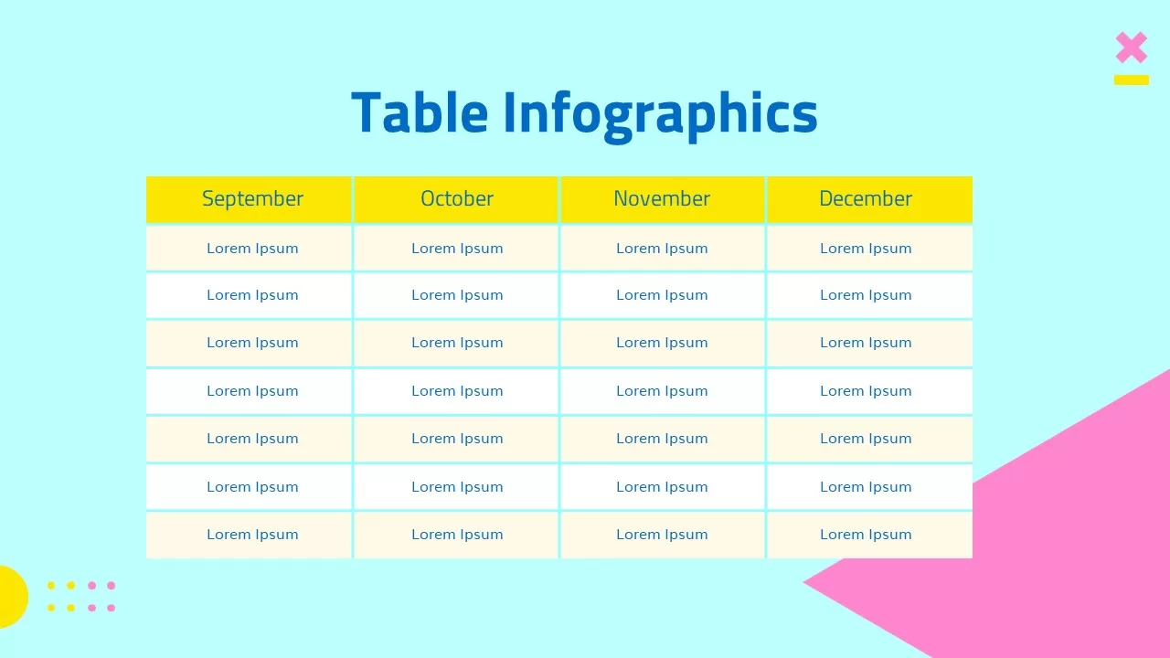 table-infographics