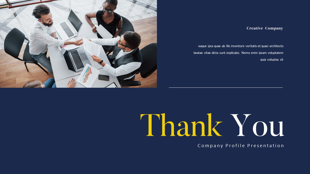 thank you images for presentation in blue