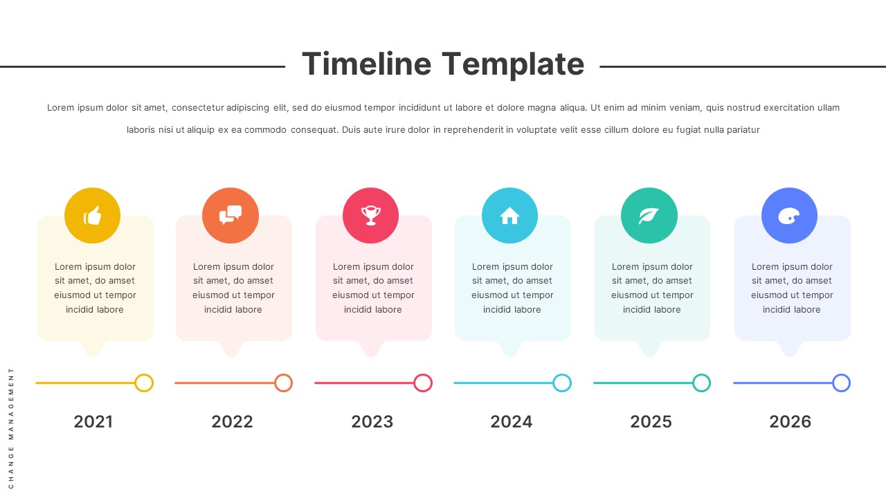 Organizational Change Management PowerPoint Template