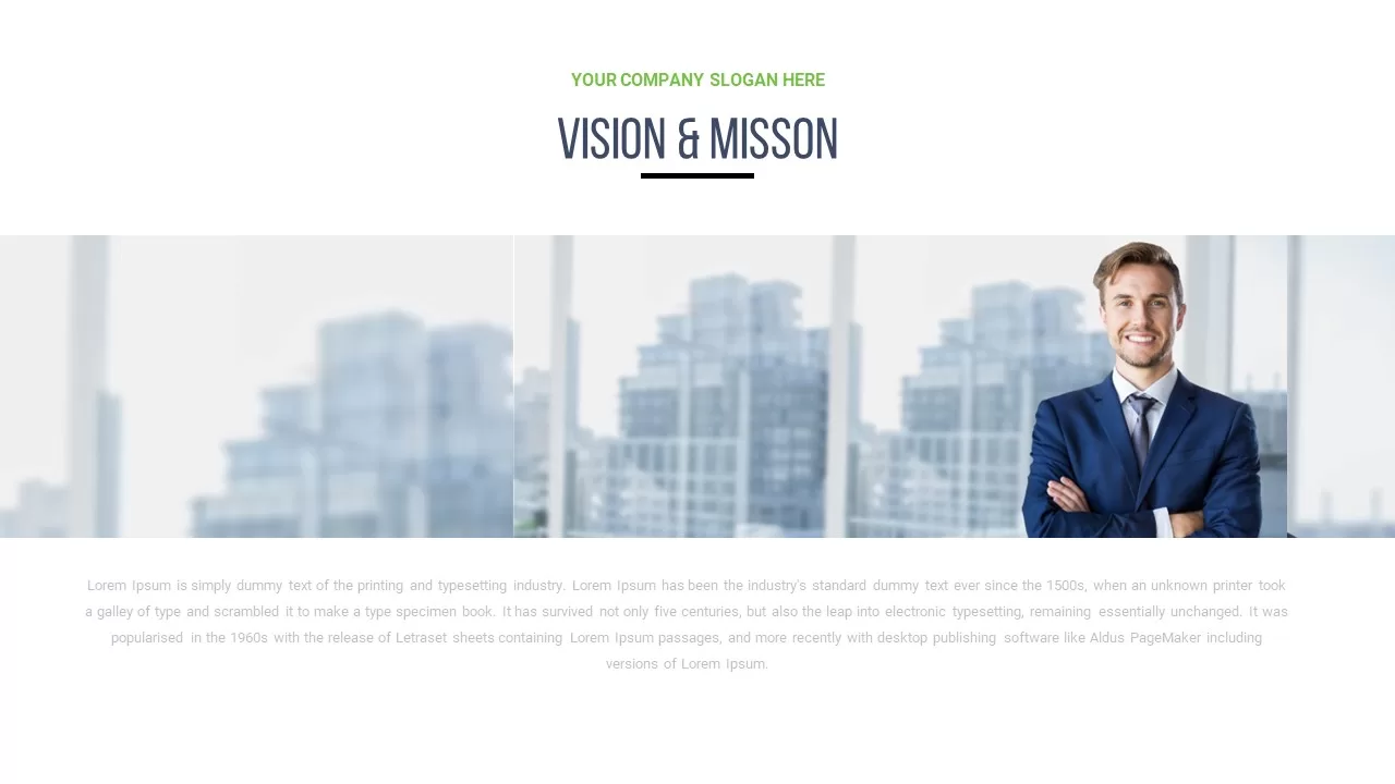 vision and mission slide