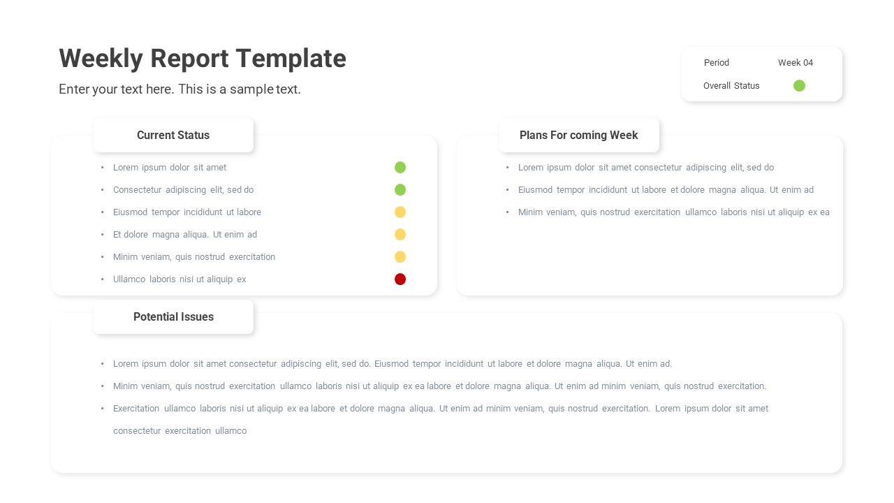 weekly-report-template-slidebazaar