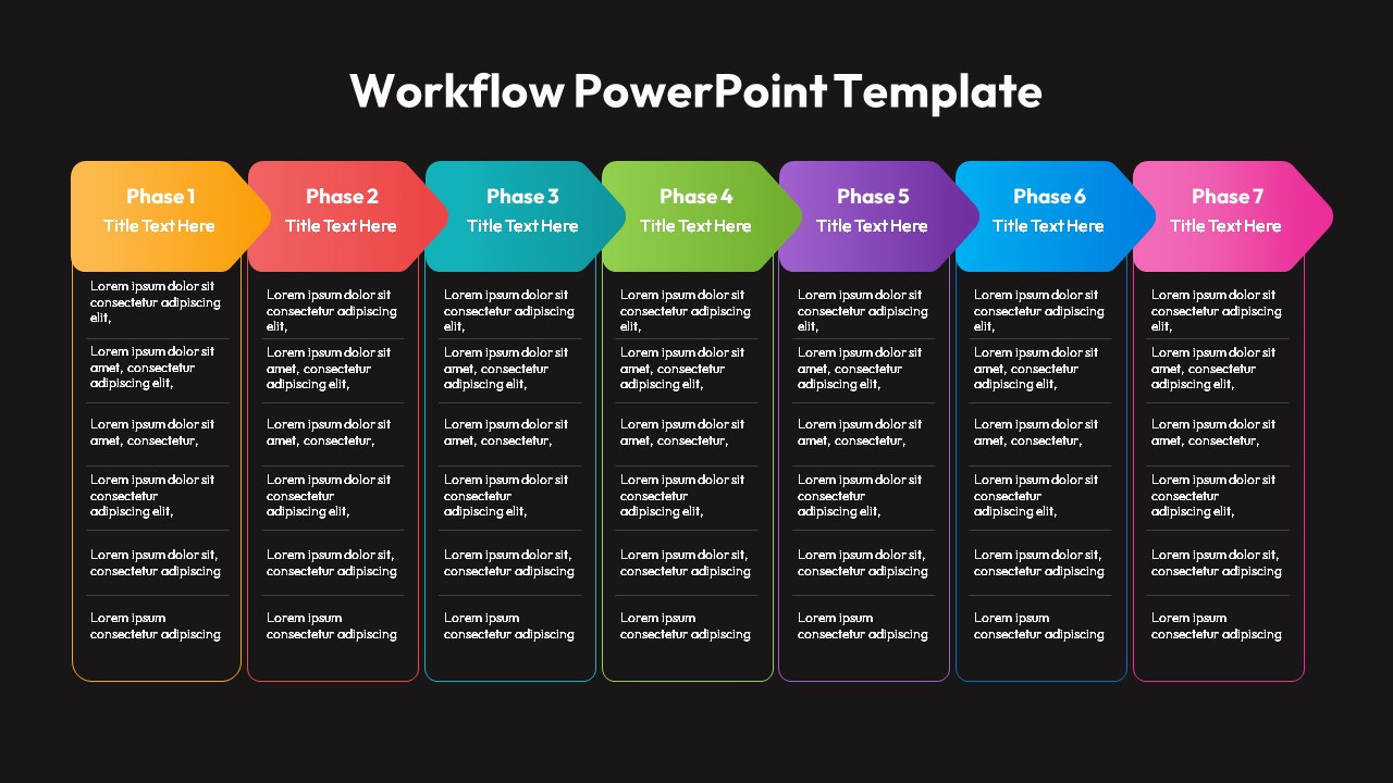 Workflow PowerPoint Template SlideBazaar Workflow PowerPoint Template SlideBazaar