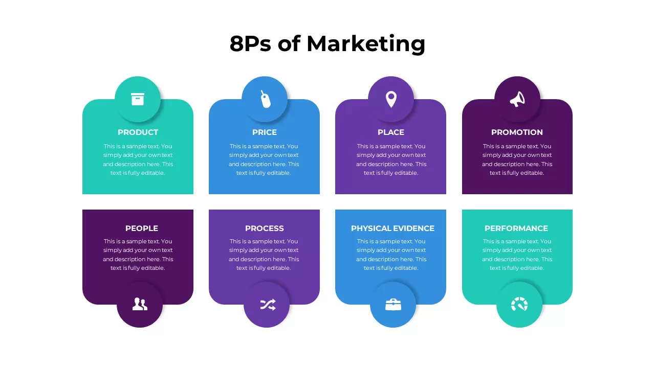 8Ps Marketing Template SlideBazaar