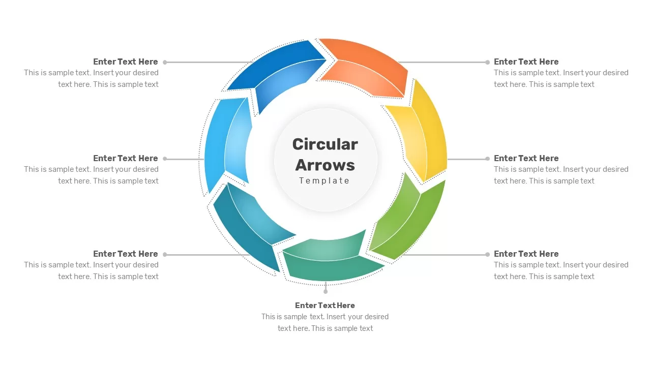 Circular Arrows Presentation Template