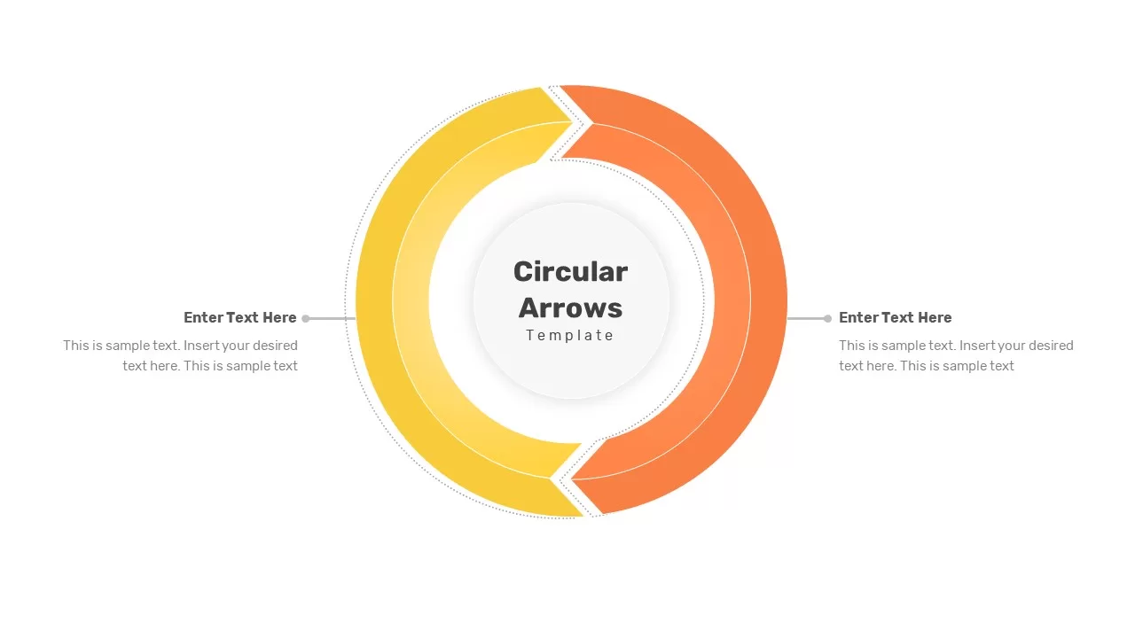 Circular Arrows Template