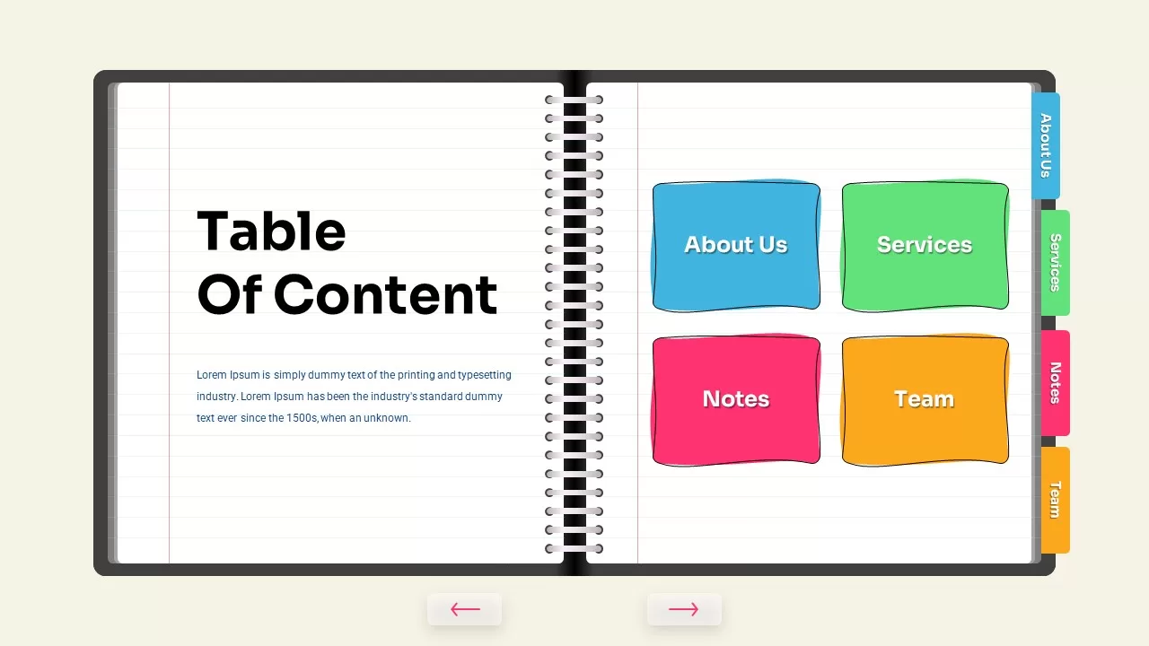 Free-Interactive-Notebook-ppt-template3