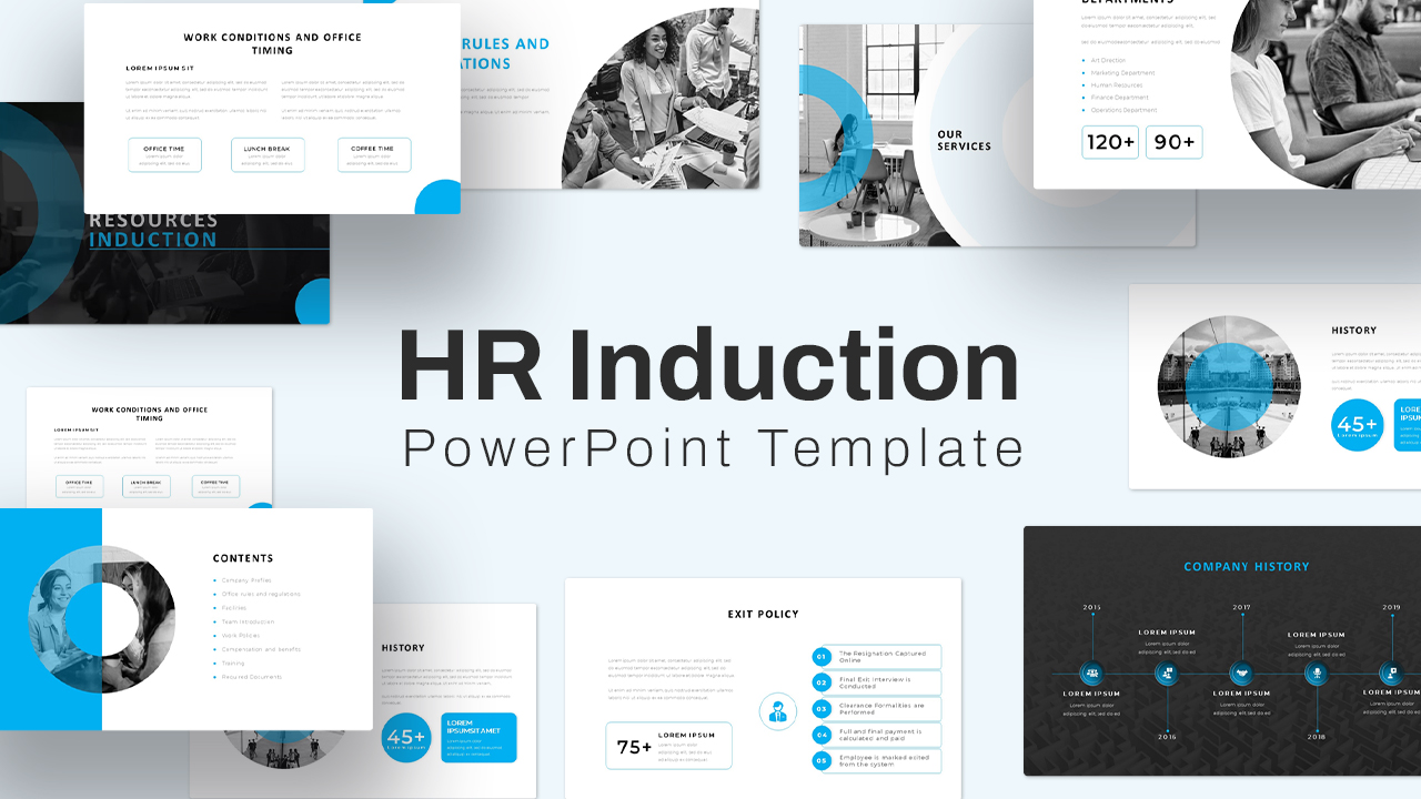 HR Induction PowerPoint Template