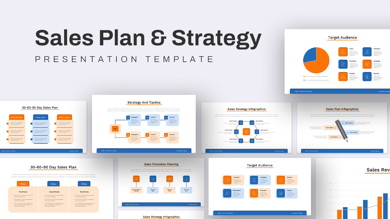 Sales Plan and Strategy Presentation Template