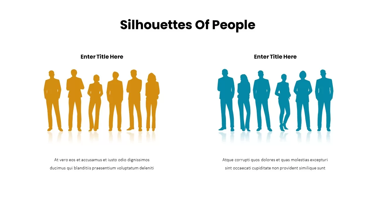 Silhouettes Of People