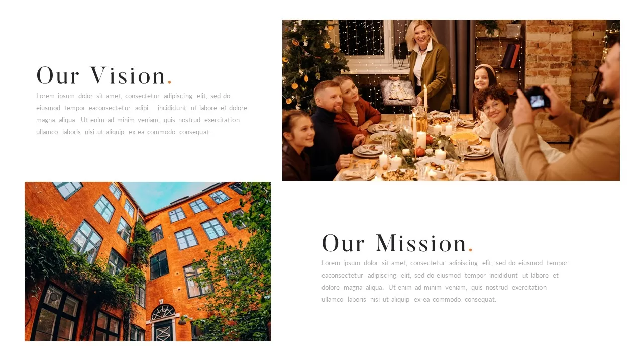 vision mission template