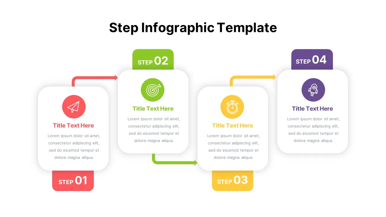 Step Infographics Template