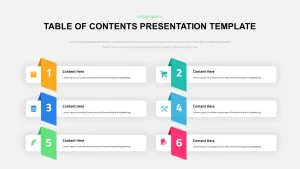 Table Of Contents Infographics