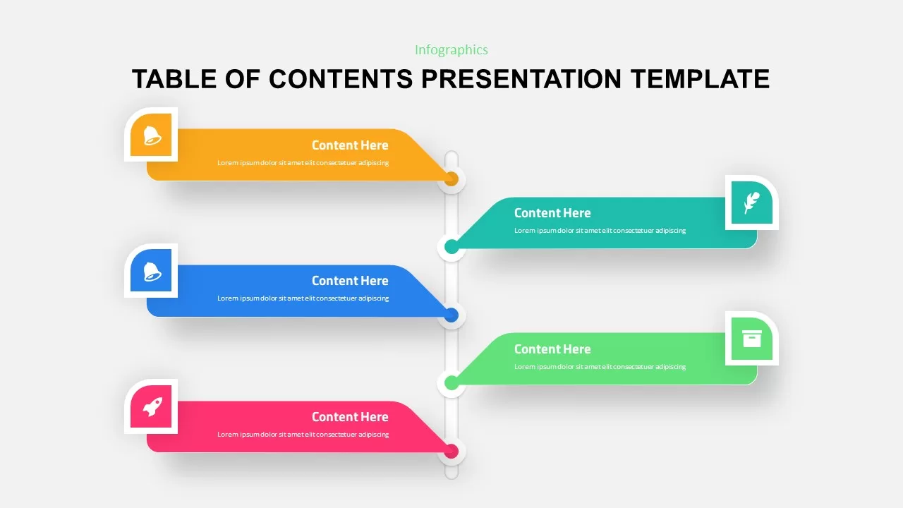 Table Of Contents PowerPoint Template