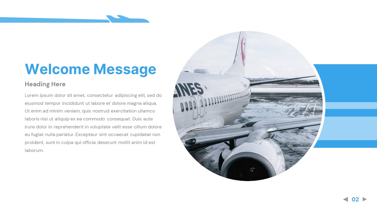 Airline Industry Presentation Template