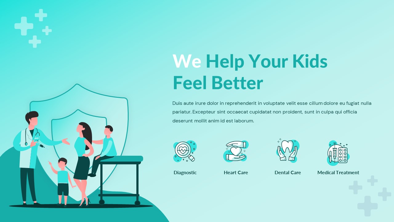 Animated Medicine PowerPoint Template