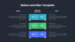 before and after ppt slide