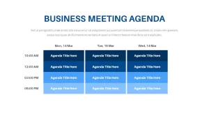 business-meeting-agenda-monochrome-powerpoint-template