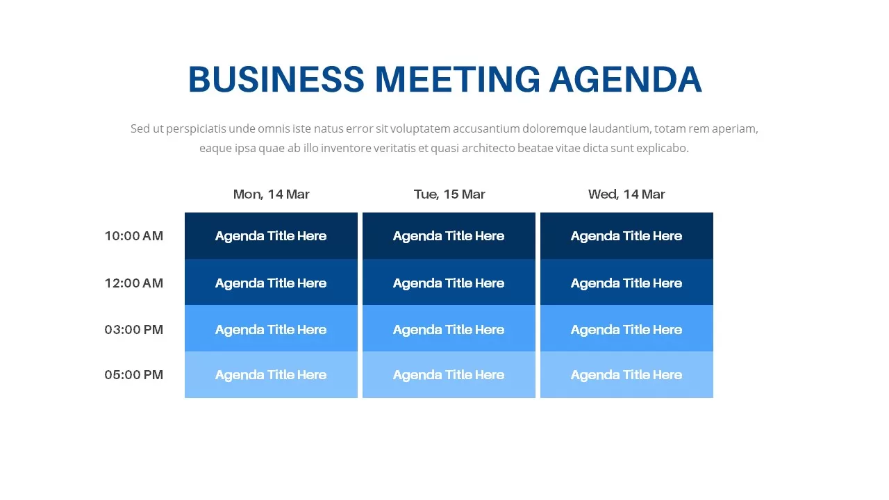 business-meeting-agenda-monochrome-powerpoint-template