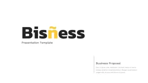 Business Proposal Presentation Template