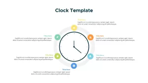 clock ppt template