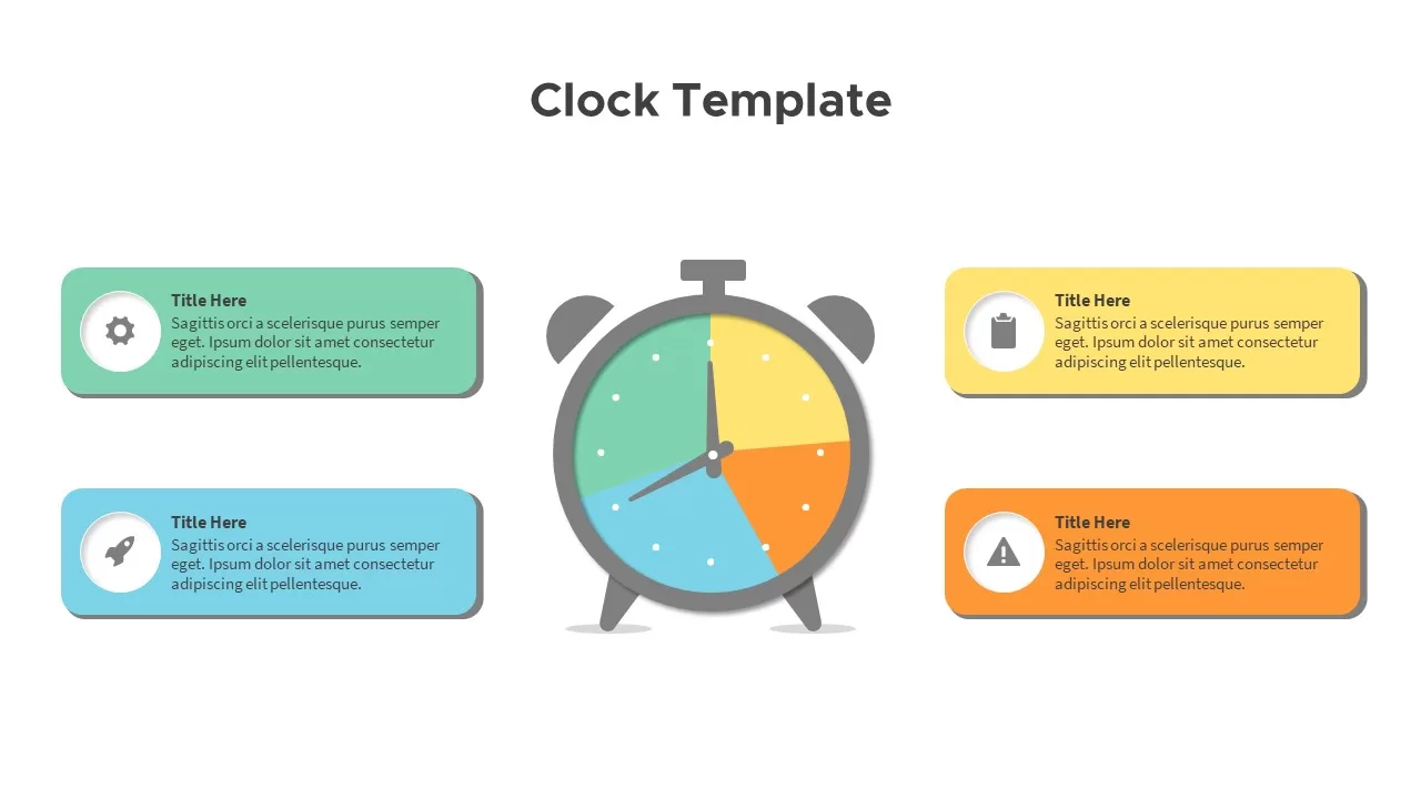 clock template slide