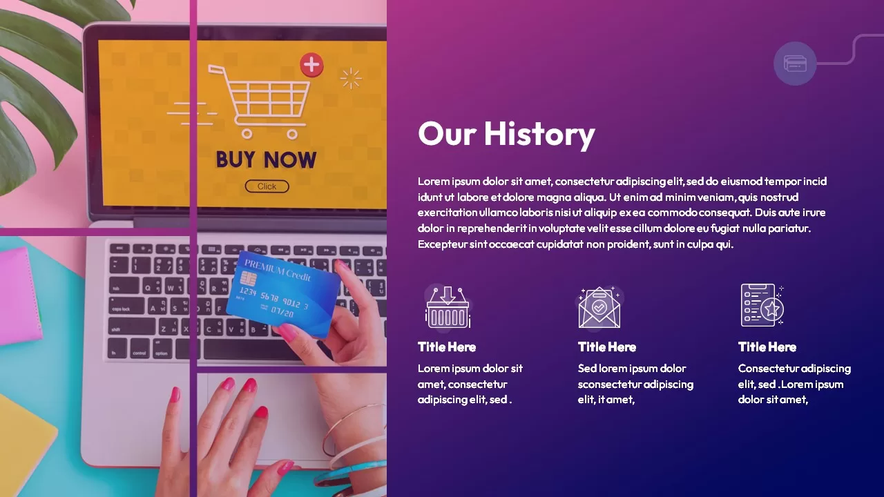 company-history-ecommerce-powerpoint-template