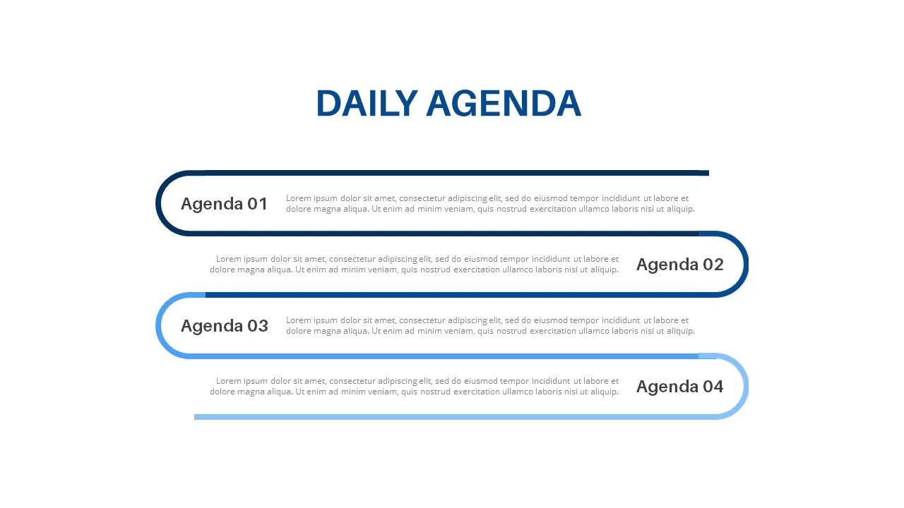 daily-monochrome-agenda-powerpoint-template