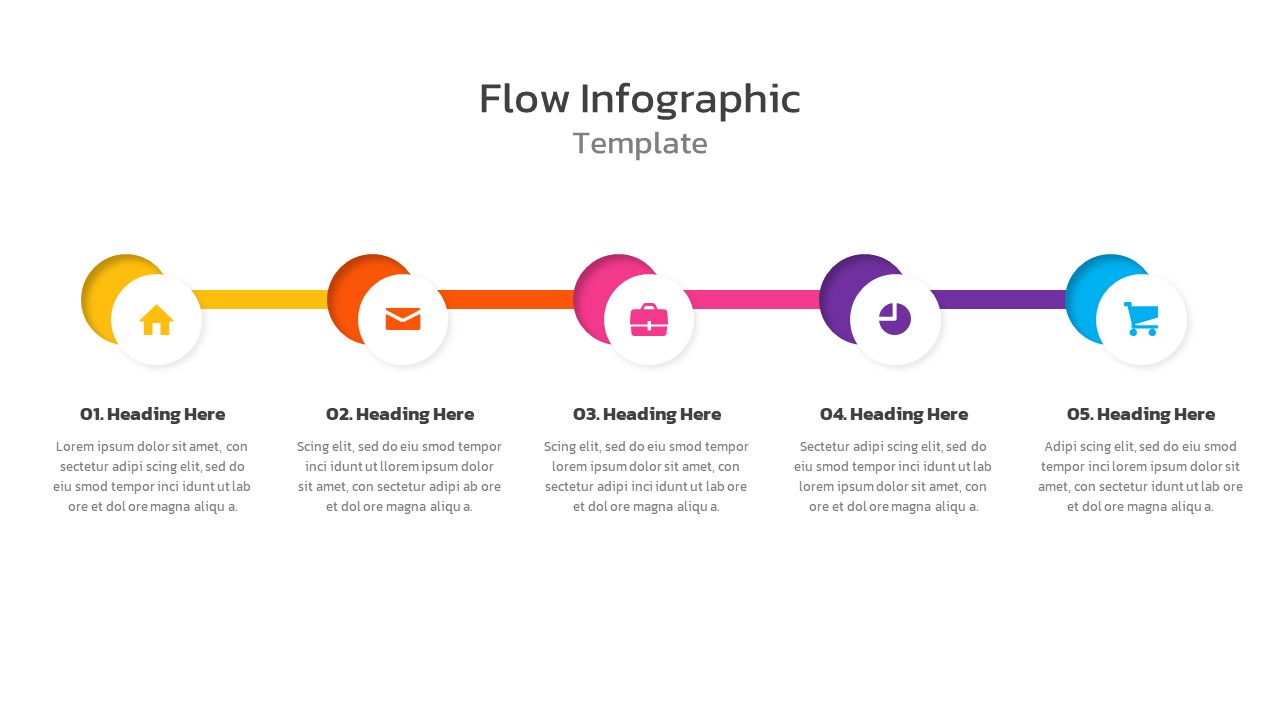 Flow Infographic - SlideBazaar