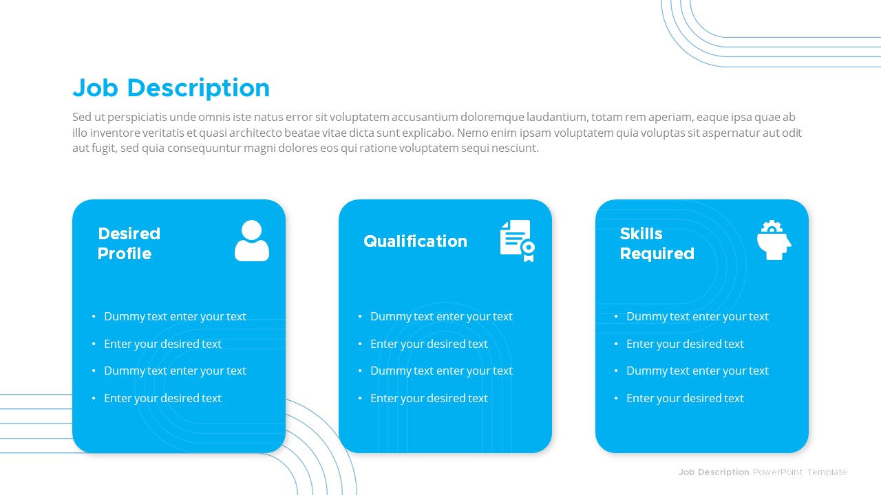 powerpoint presentation designer job description