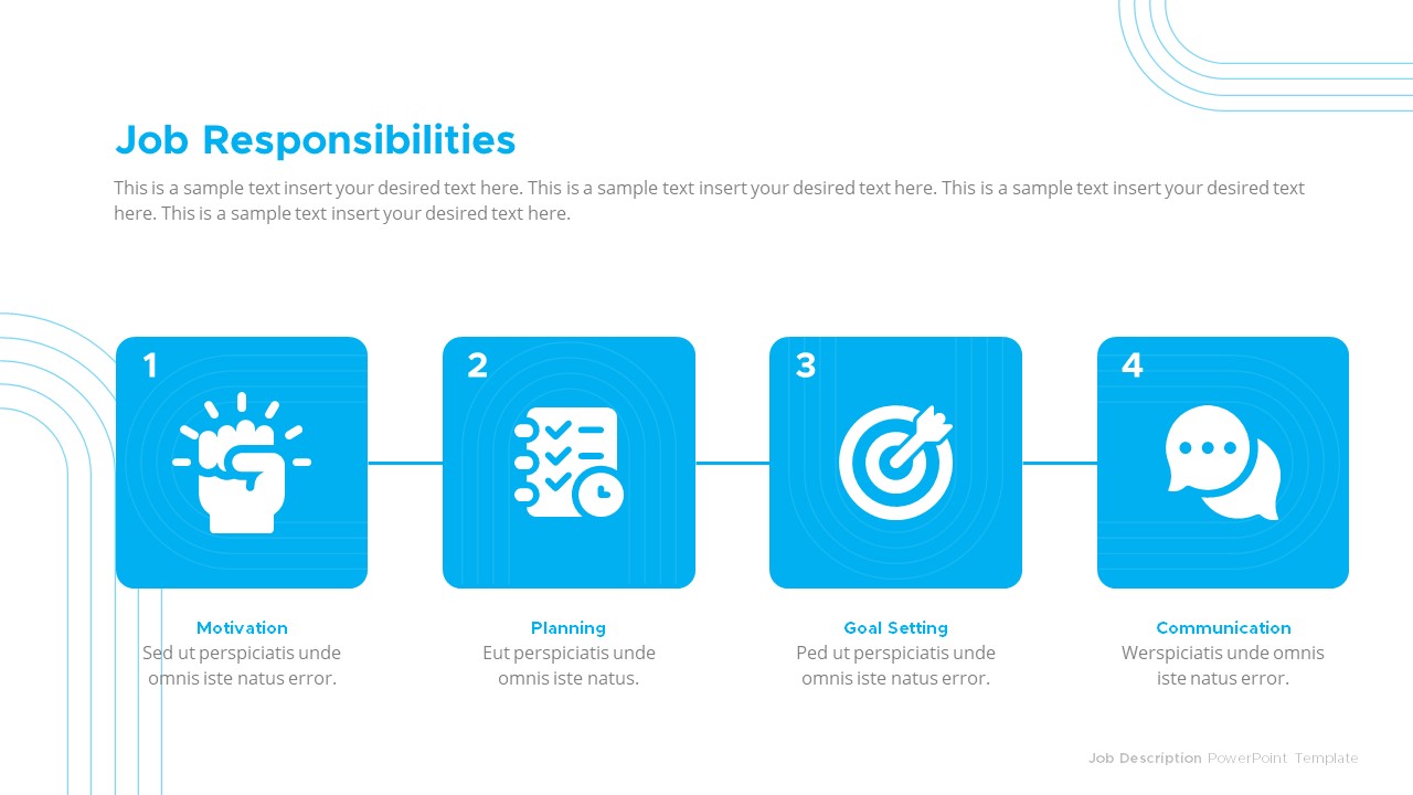 Job Description PowerPoint Template