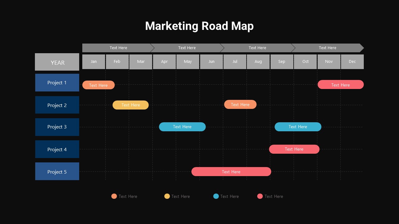 Marketing Roadmap Template - SlideBazaar