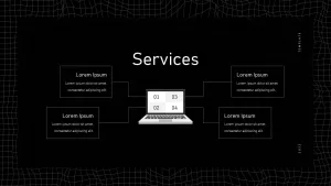 our-services-black-powerpoint-template