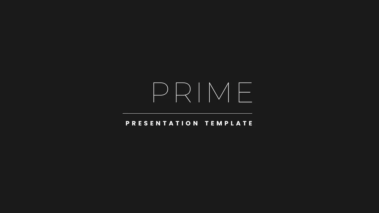 prime-presentation-template