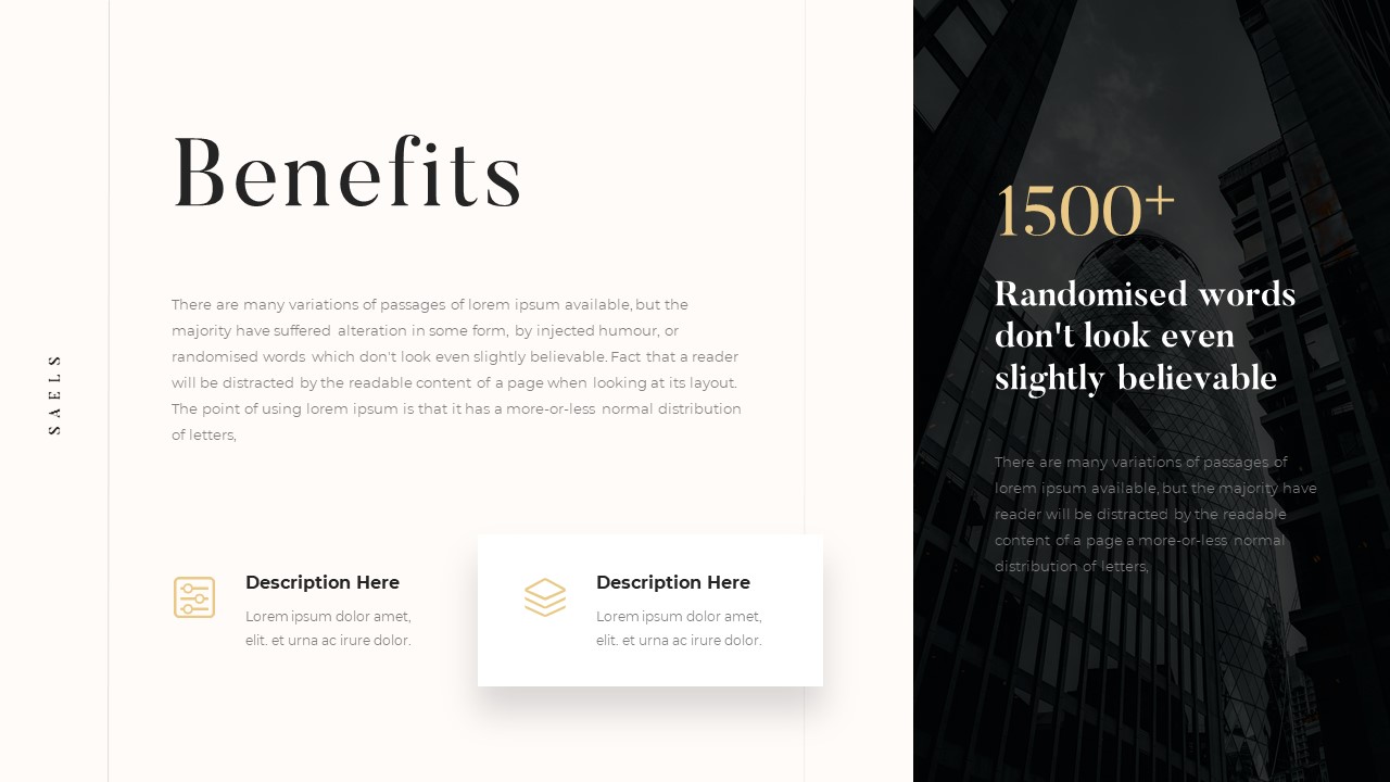 Professional PowerPoint Template Slide Deck