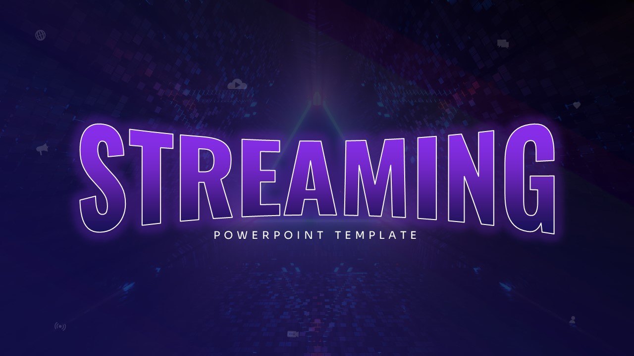 Streaming PowerPoint Template