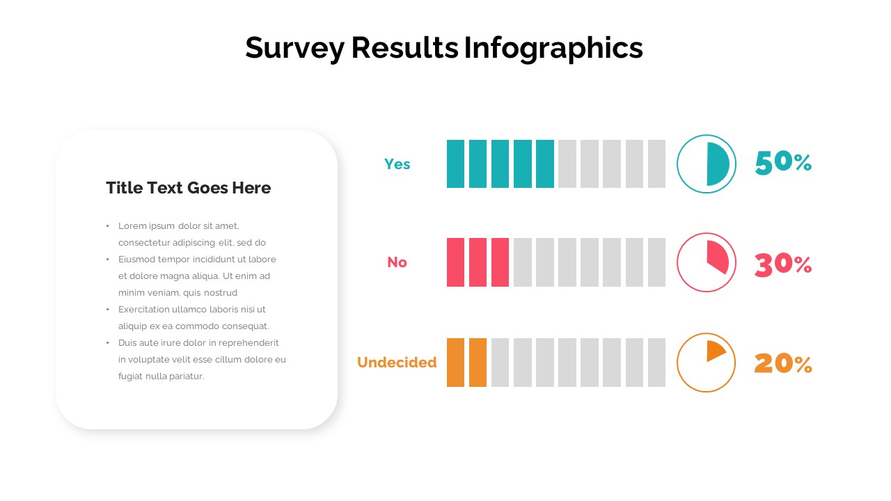 infographic survey powerpoint template